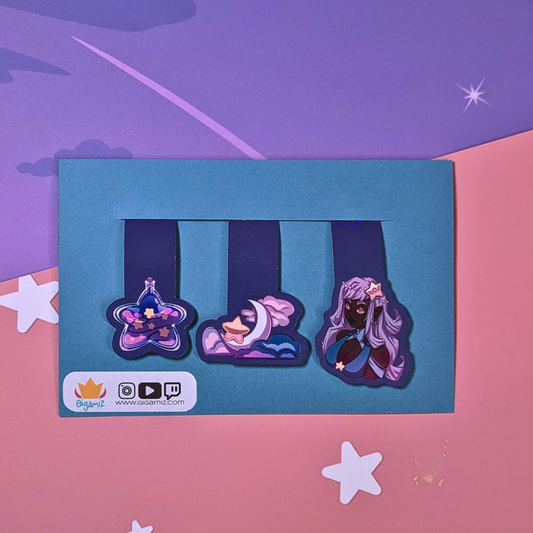 Celestial Magnetic Bookmark Set