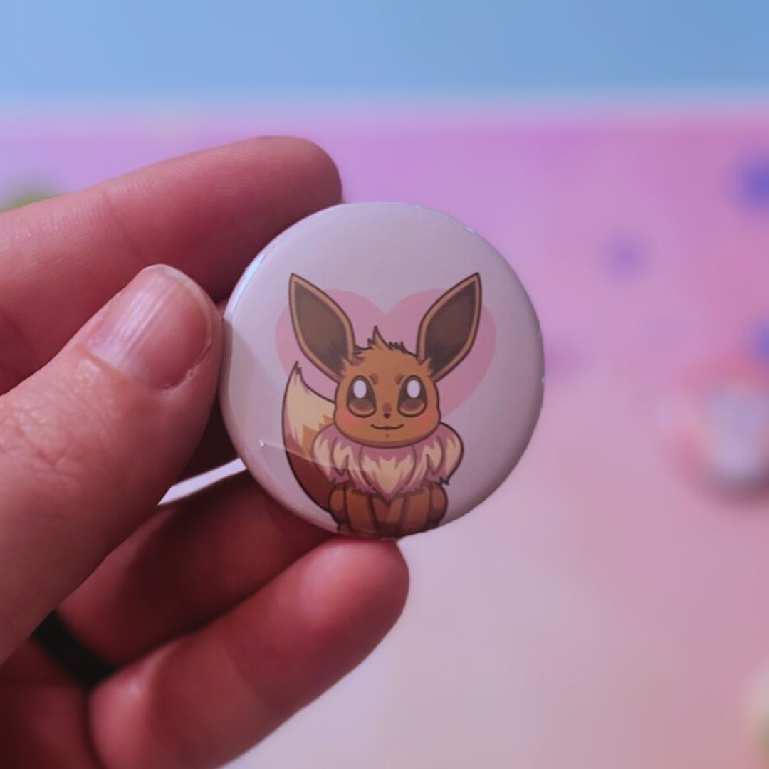 Eeveelutions | Chibi Buttons