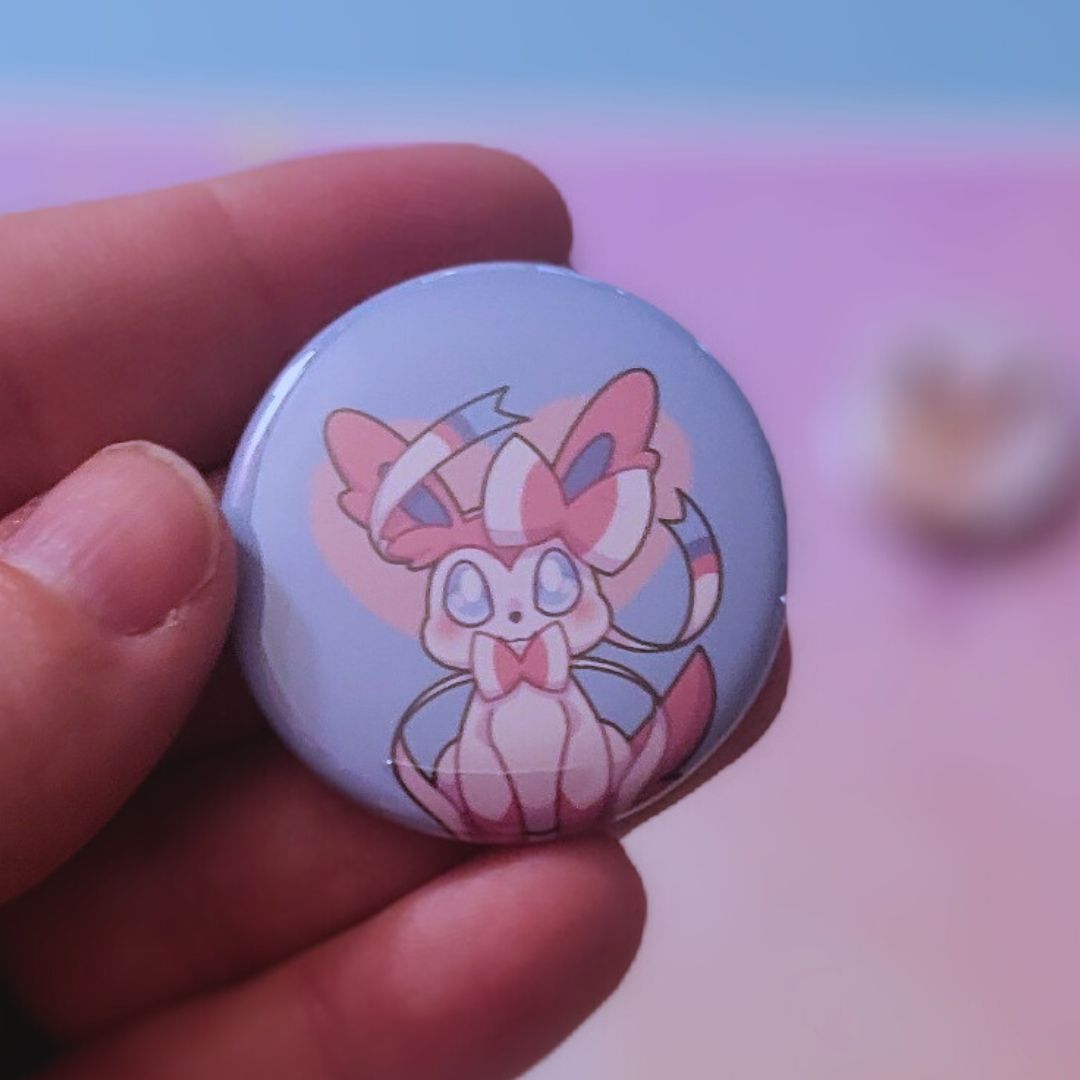 Eeveelutions | Chibi Buttons