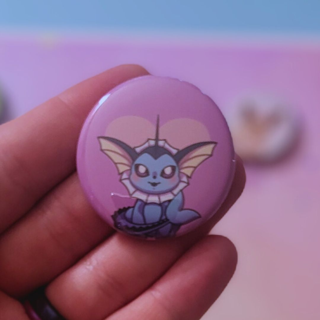 Eeveelutions | Chibi Buttons