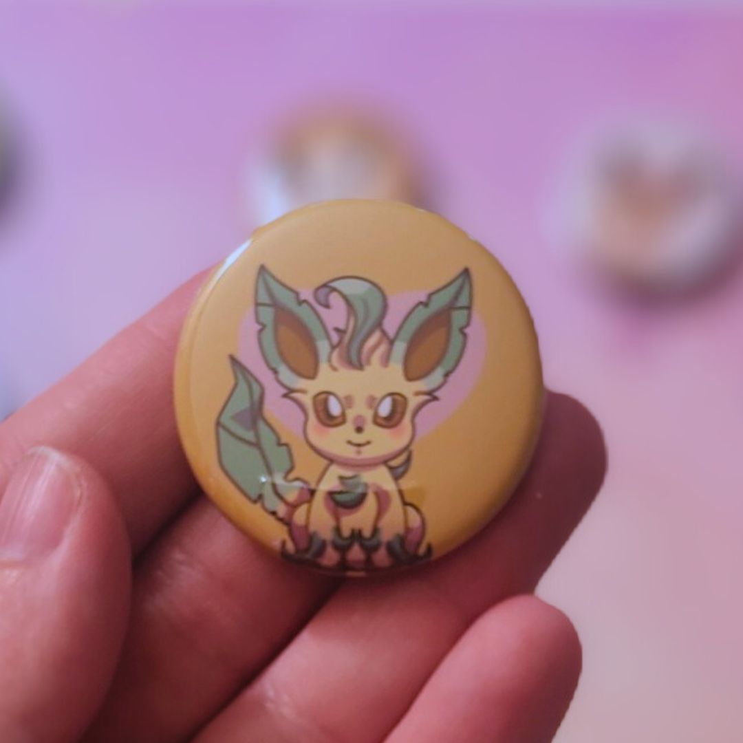 Eeveelutions | Chibi Buttons