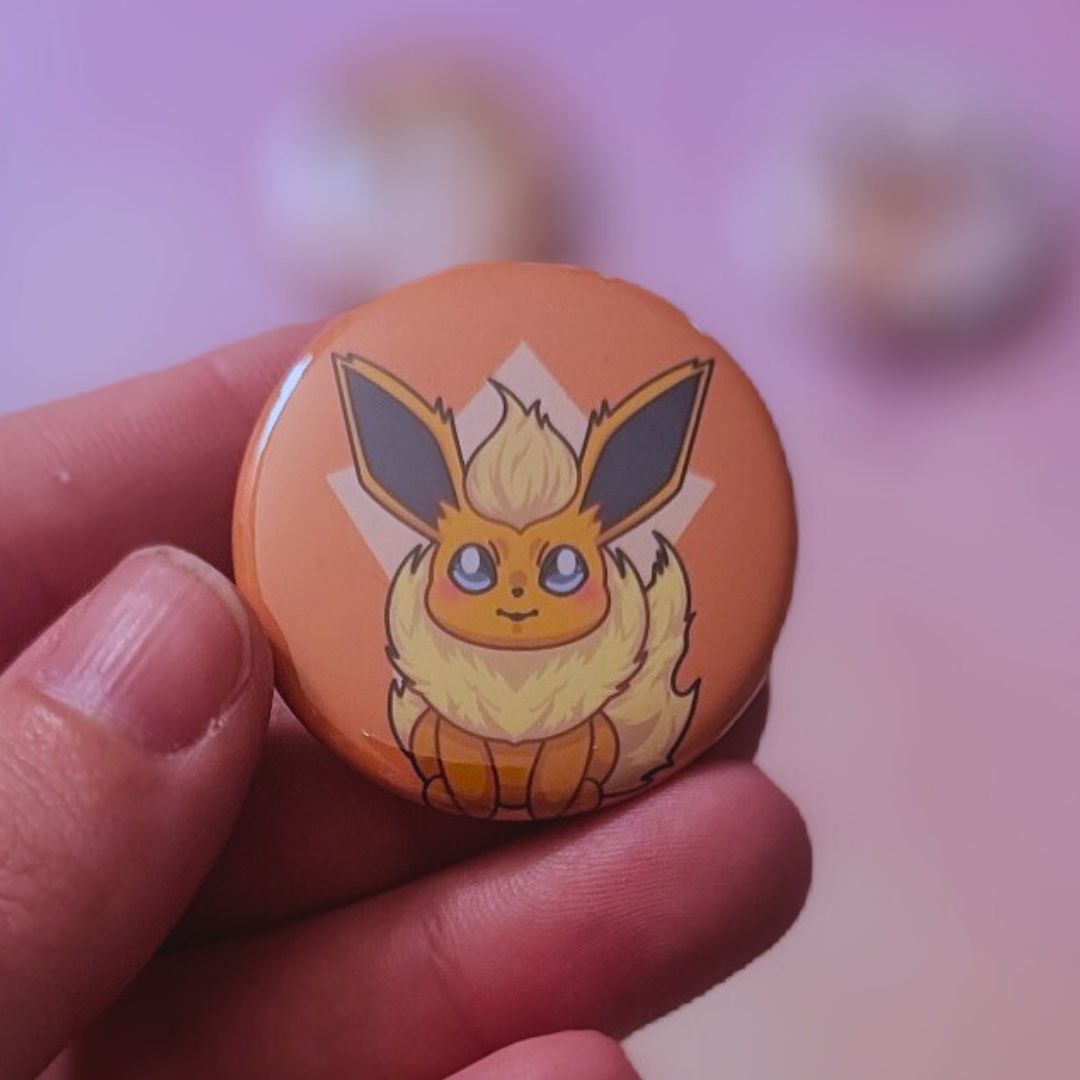 Eeveelutions | Chibi Buttons