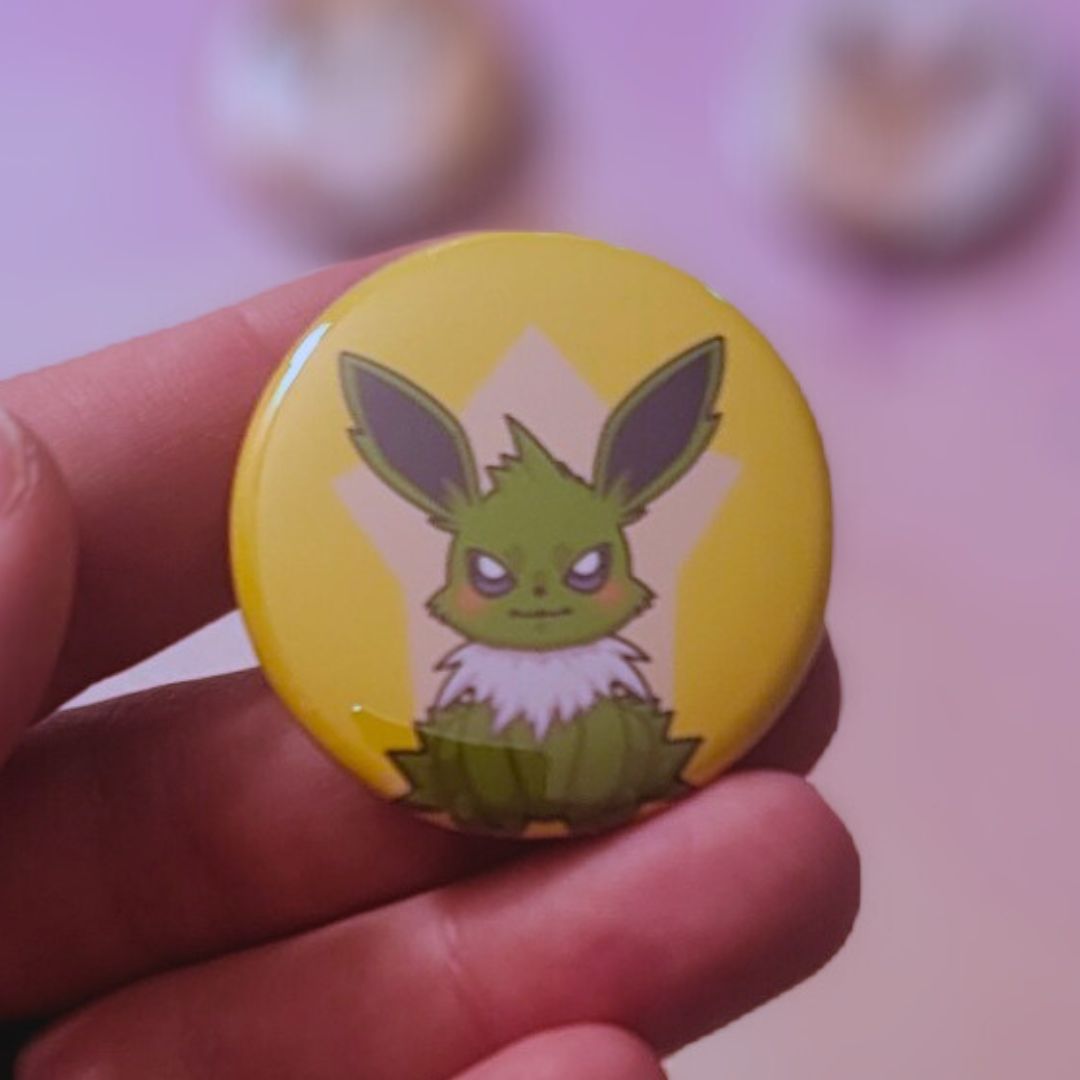 Eeveelutions | Chibi Buttons