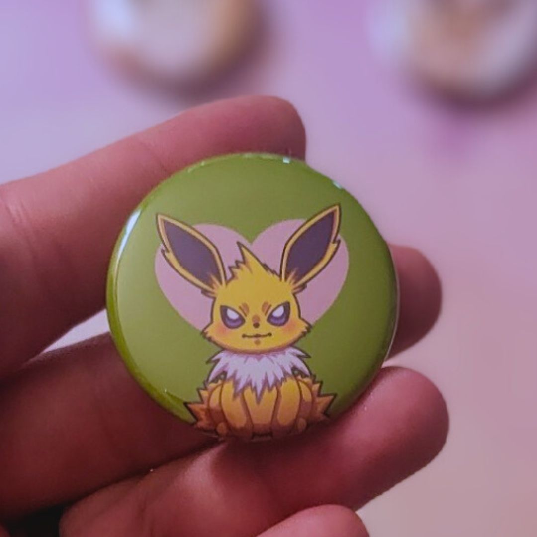 Eeveelutions | Chibi Buttons
