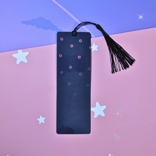 Fall Latte Laminated Bookmark w/tassel