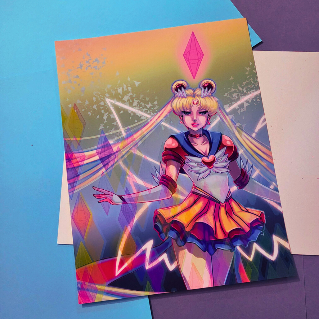 Eternal Sailor Moon Print Product Photo