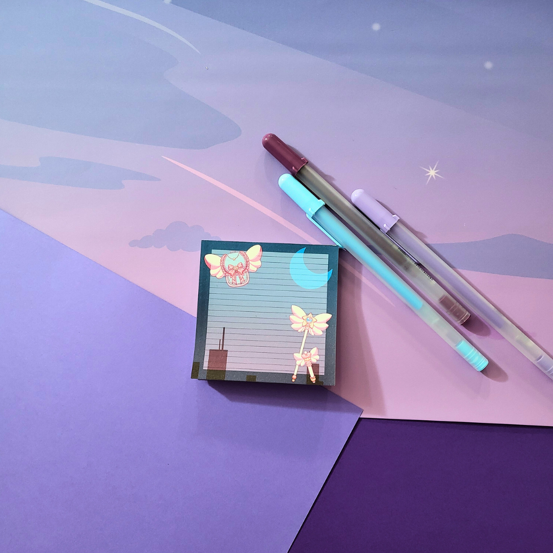 Magical Girl Accessories Small Memo Pad Product Photo 2