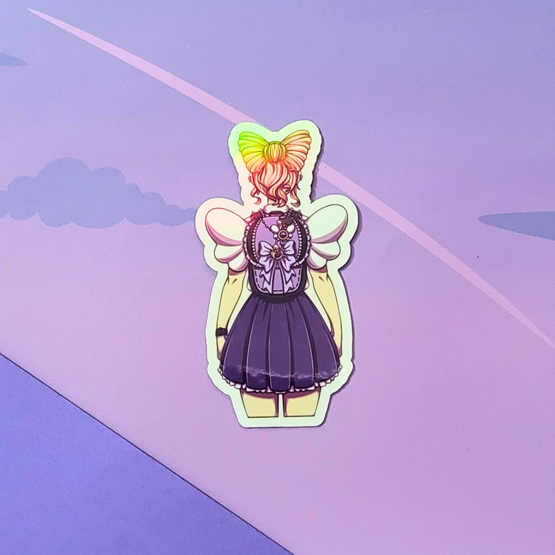 Magical Girl Ready Holo Sticker Product Photo 2