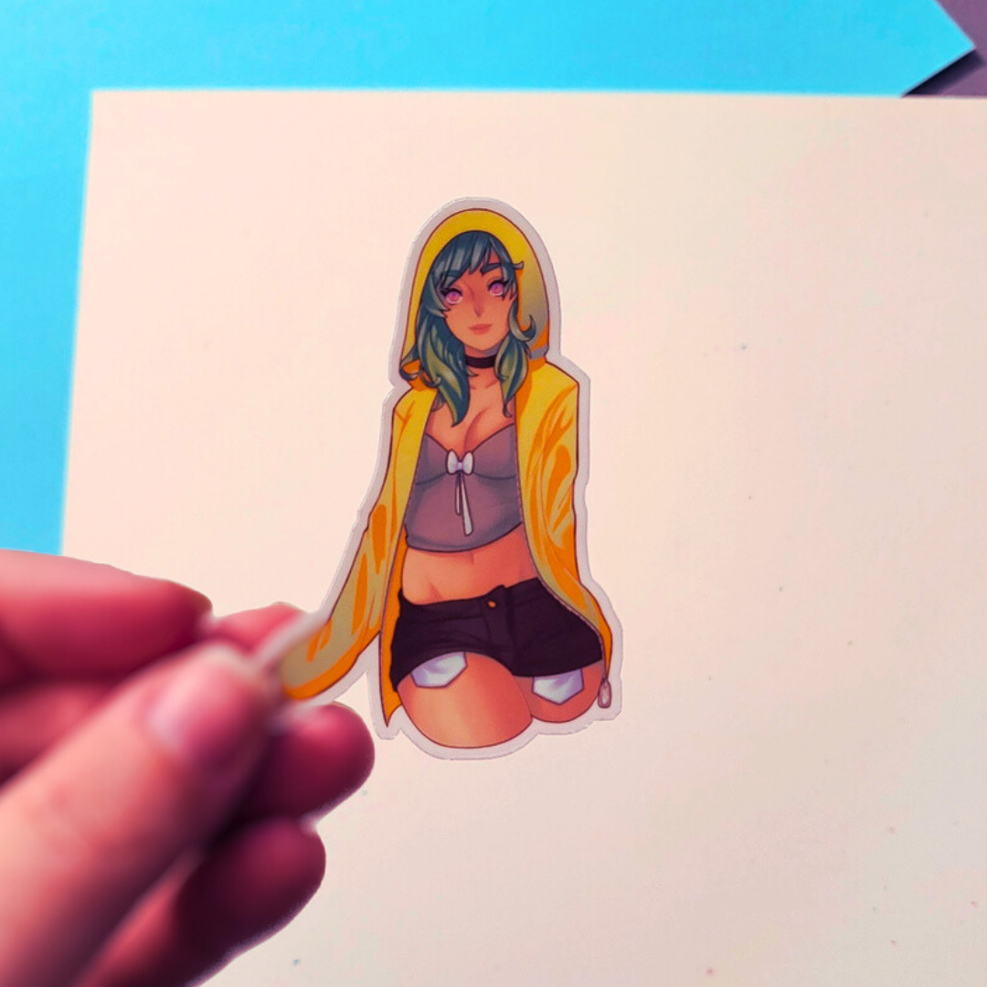 Raincoat Gloss Sticker Product Photo 1
