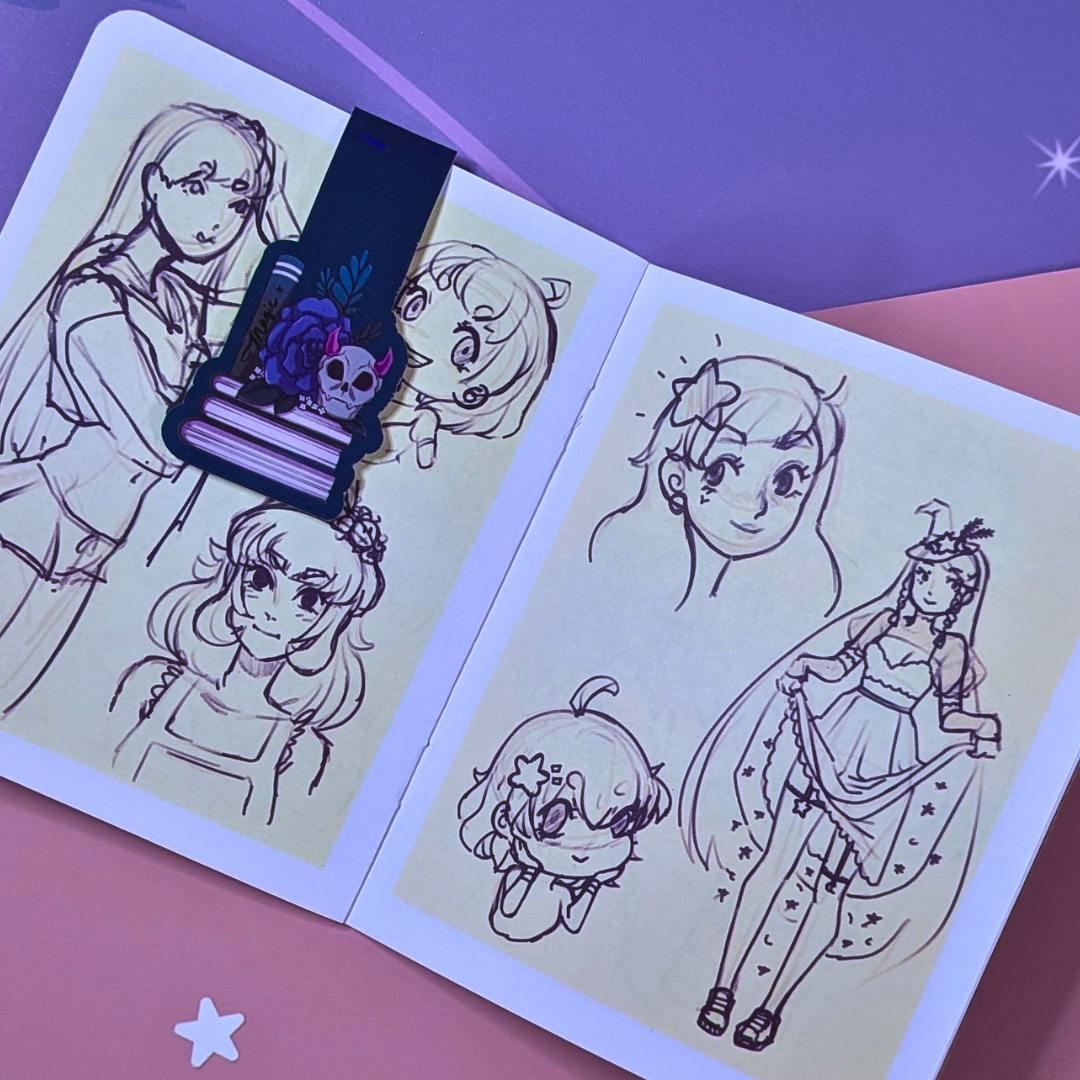 Magic Magnetic Bookmark Set
