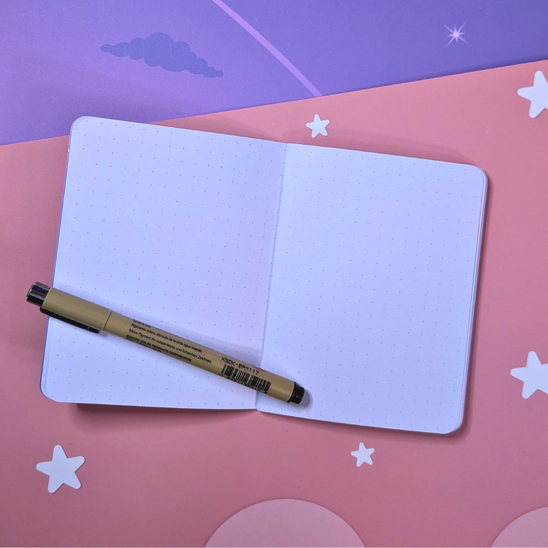 Reading Adventure Journal Mini Notebook w/Dotted Paper