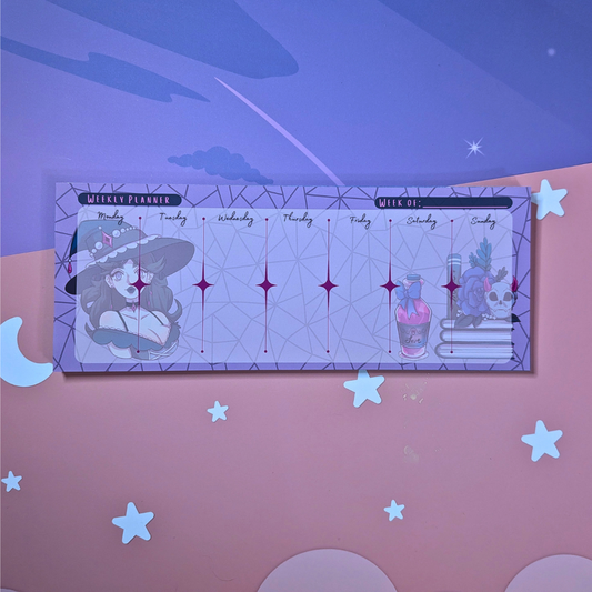 Magical Weekly Planner Pad
