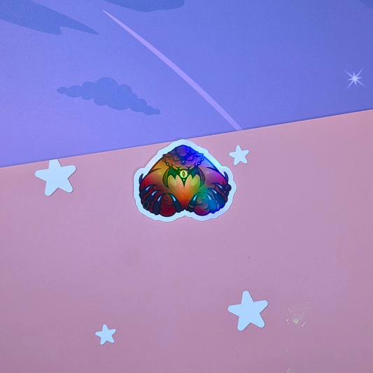 Dragon Horde | Fantasy Boobies Holo Sticker