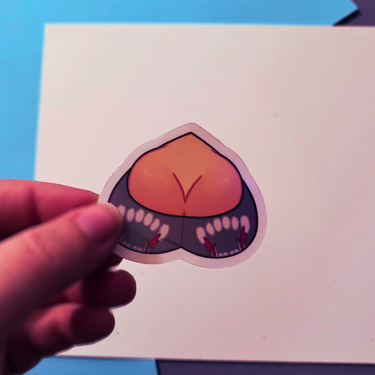 Basic Bite Me Boobies Halo Sticker Product Photo 1