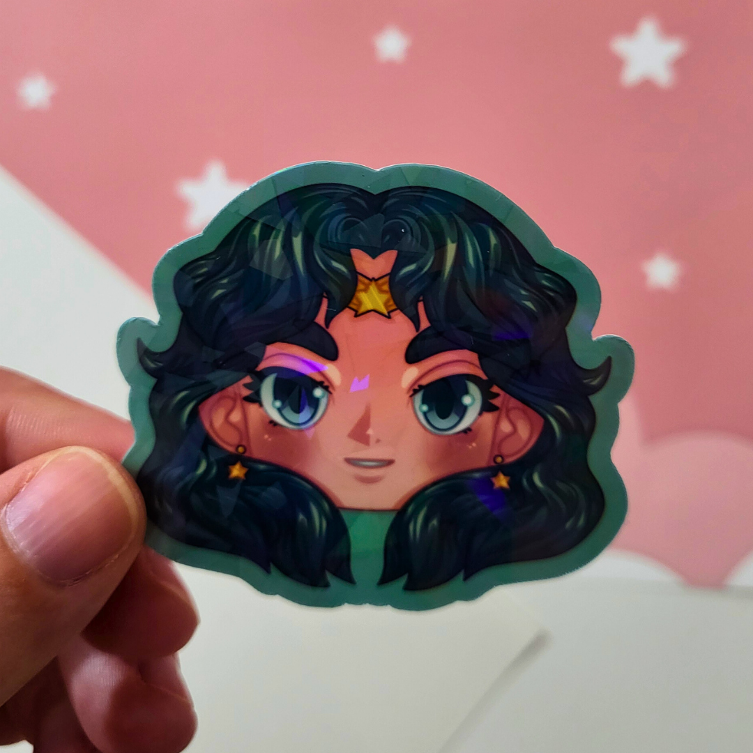 Eternal Sailor Neptune Gem Sticker Product Photo 1
