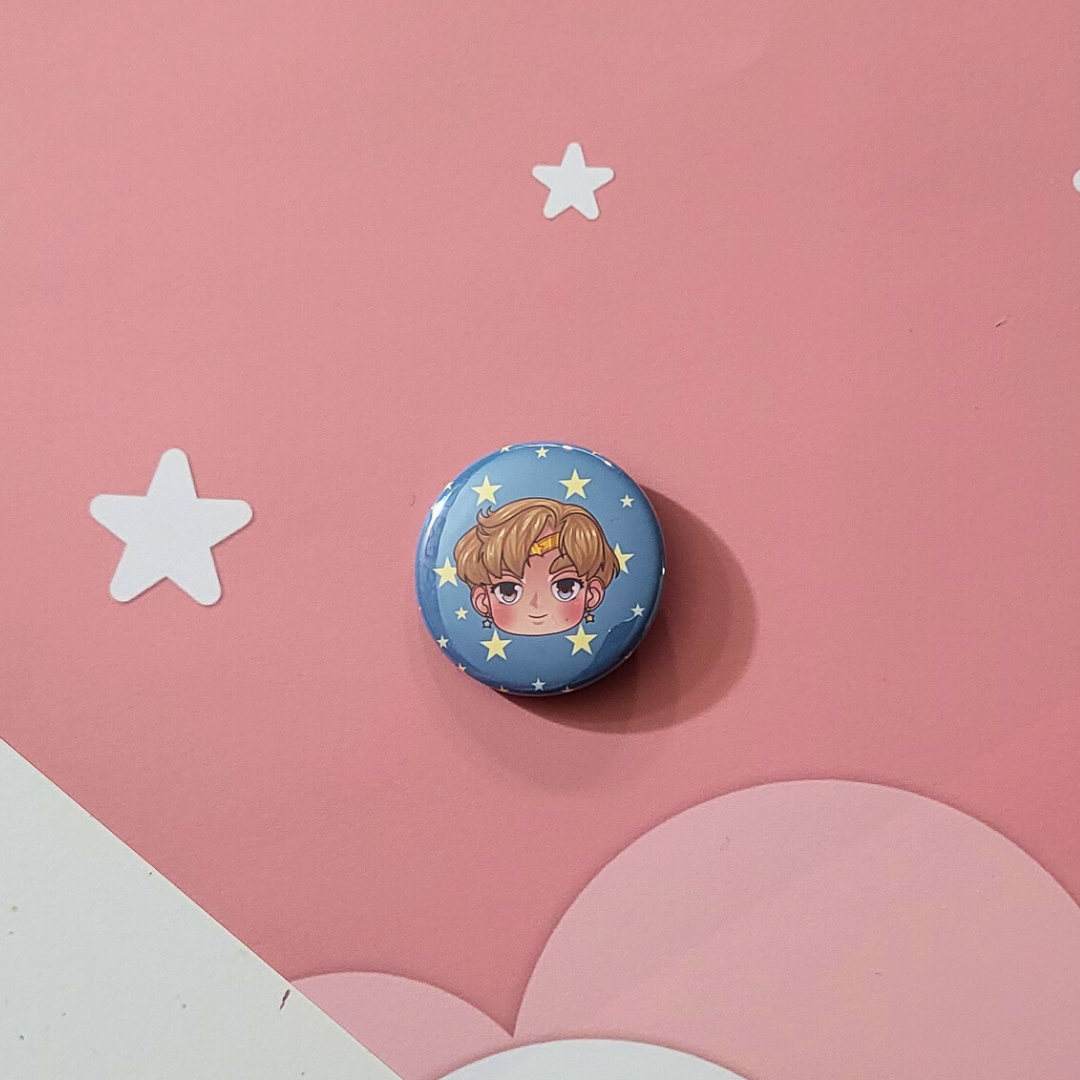 Eternal Sailor Uranus Button Product Photo