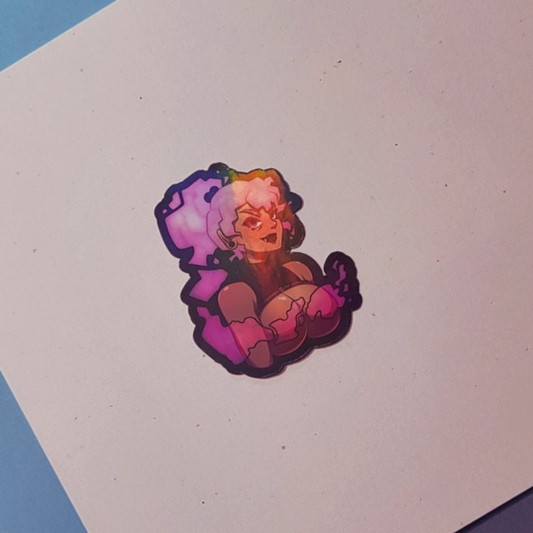Gastly Holo Sticker Product Photo 2