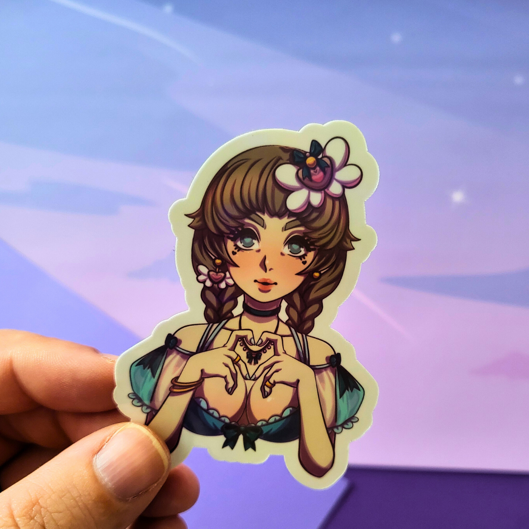 Magical Girl Love Holo Sticker Product Photo 1