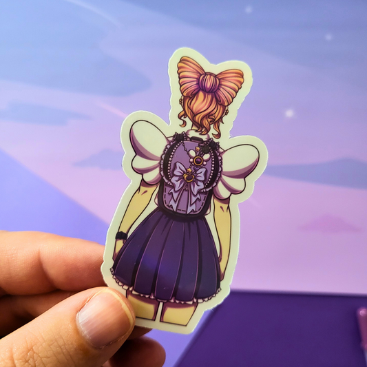Magical Girl Ready Holo Sticker Product Photo 1