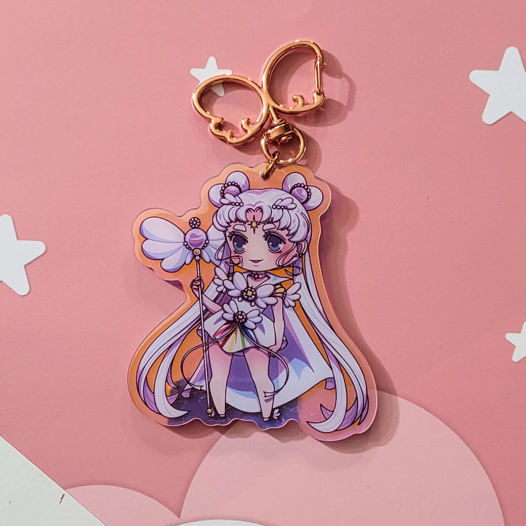 Sailor Cosmos Rainbow Acrylic Charm Product Photo 1