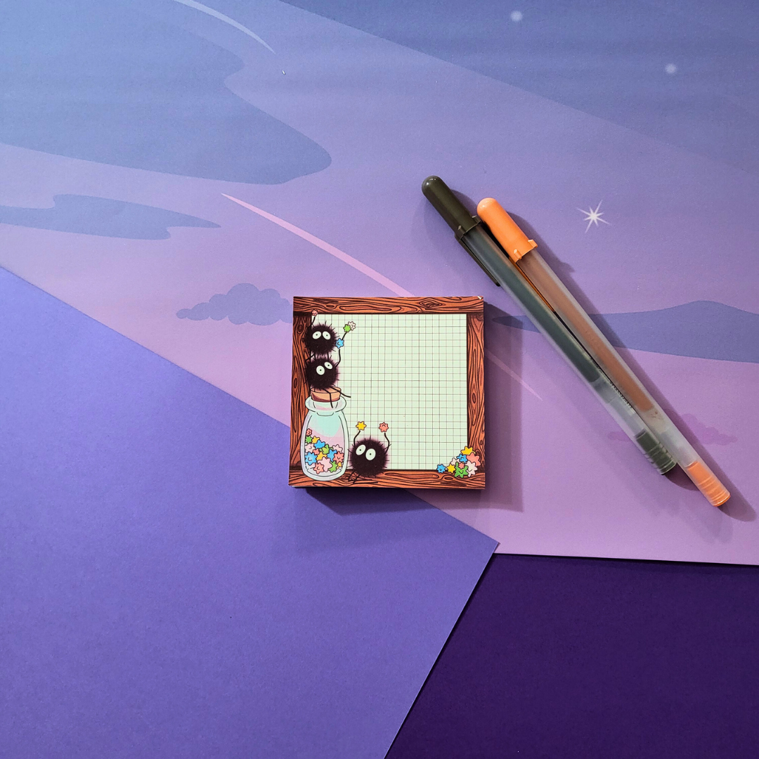 Soot Sprites Small Memo Pad Product Photo 2