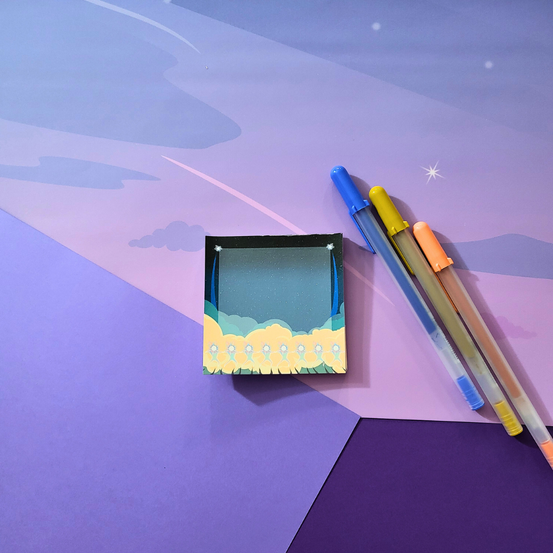 Star Demons Small Memo Pad Product Photo 2